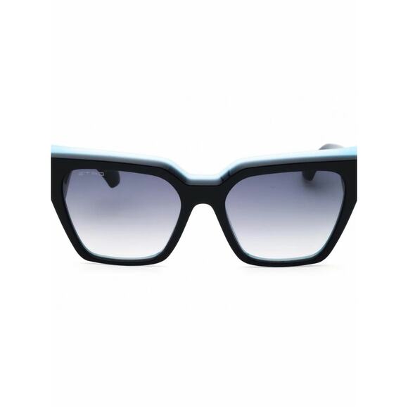 New Etro ETRO0096/G/S 0ZX99O Blue and Light Blue Cat-Eye Sunglasses Authentic main image 4